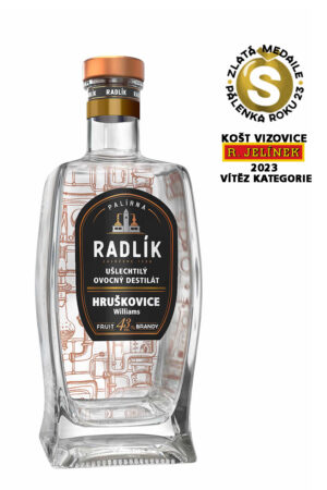 Oceněná Hruškovice Williams z Palírny Radlík