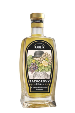 Zázvorový likér 0,5l 30%